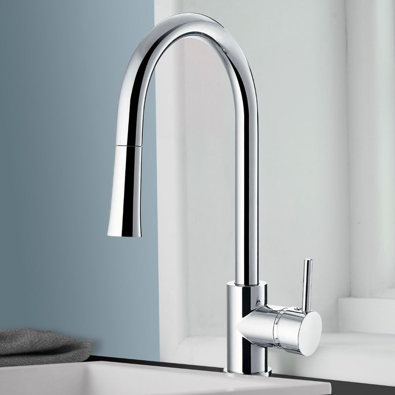 Pendle Pull Out Kitchen Rinser Tap